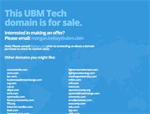 Tablet Screenshot of domains.techweb.com
